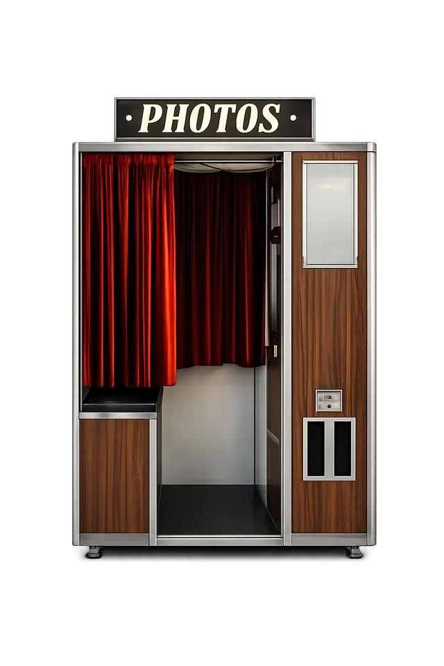 Cabina fotografica Tendina Rossa